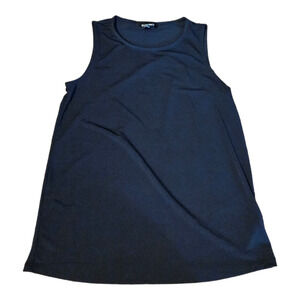 Ellen Tracy Small Black Sleeveless Shirt